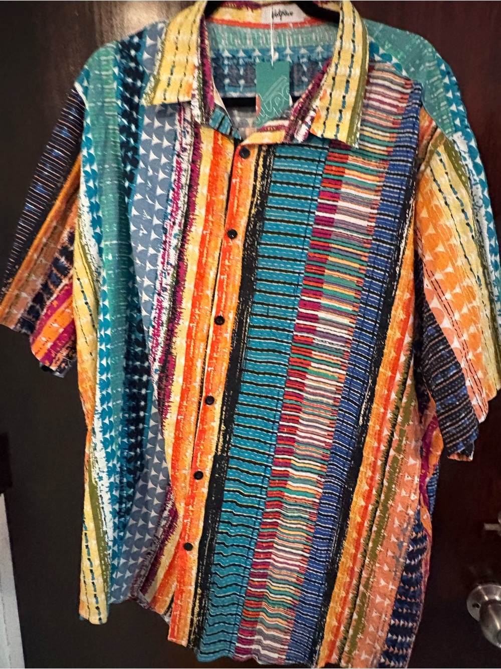 Bundle 3 for $25. NWT Colorful Casual Button-Down Shirt. Available in S & 3XL.
